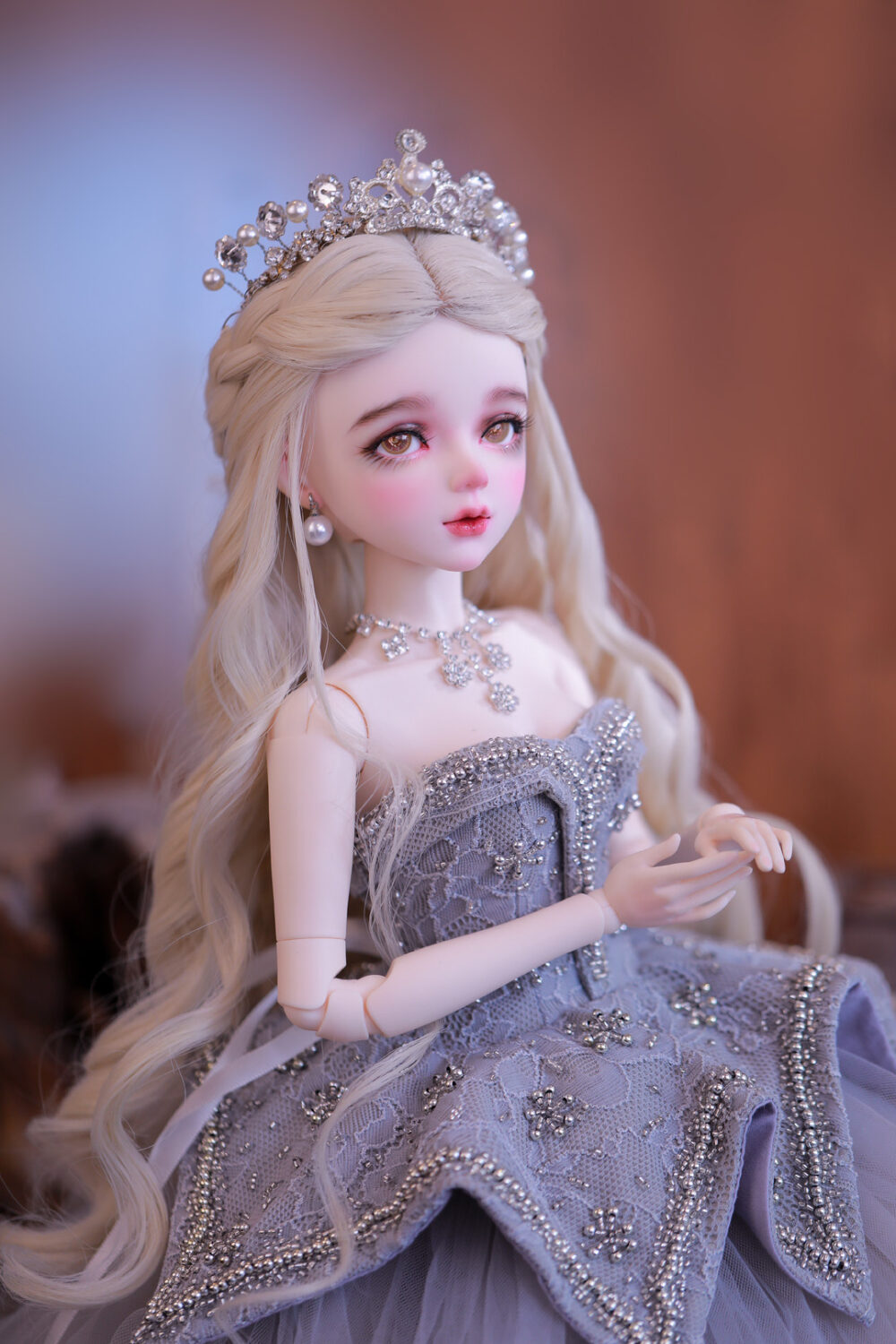 Doll Catherine :Hand-Painted 1/3 22.8 Inches, Exquisite Makeup - Image 2