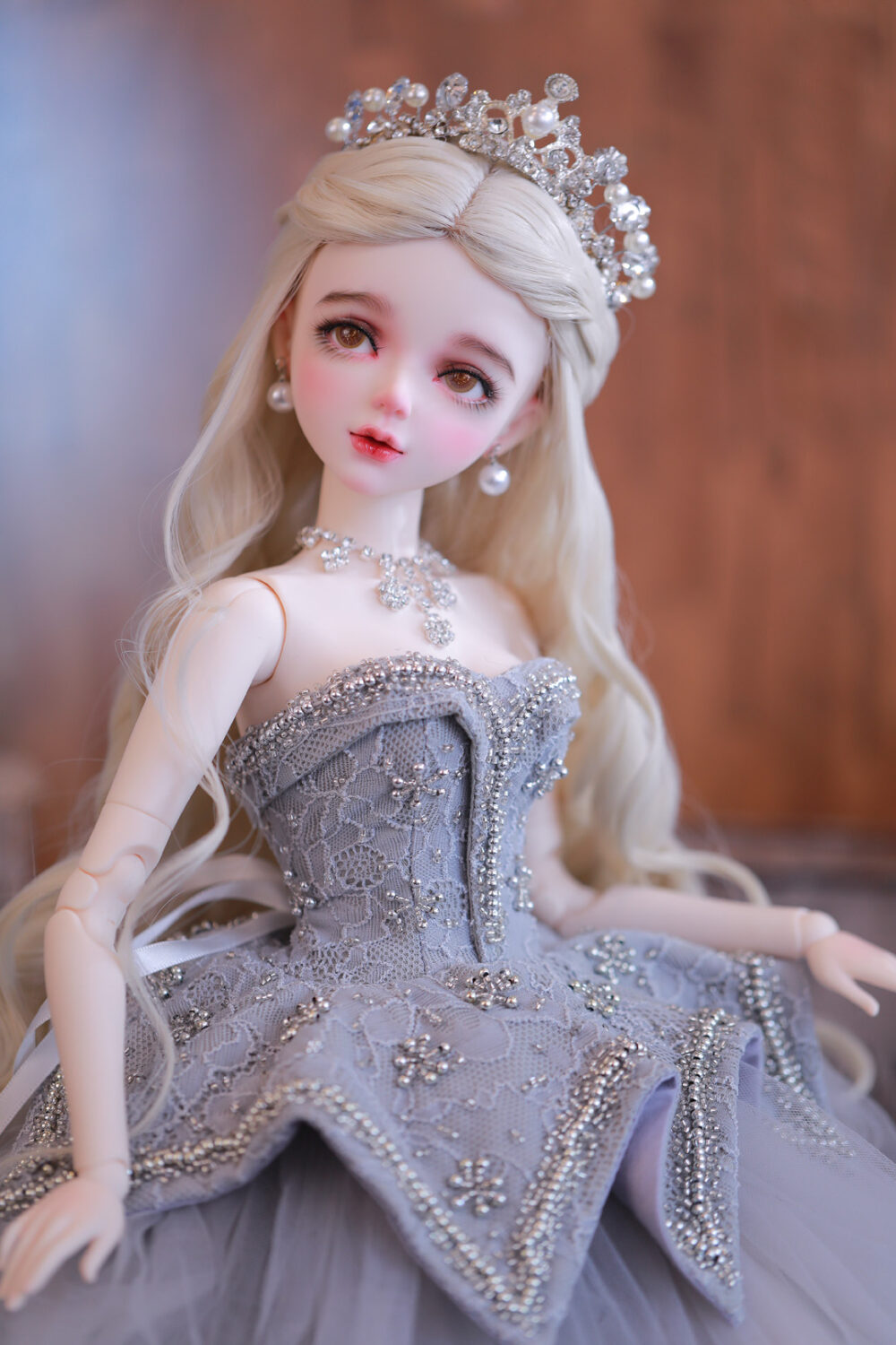 Doll Catherine :Hand-Painted 1/3 22.8 Inches, Exquisite Makeup - Image 4