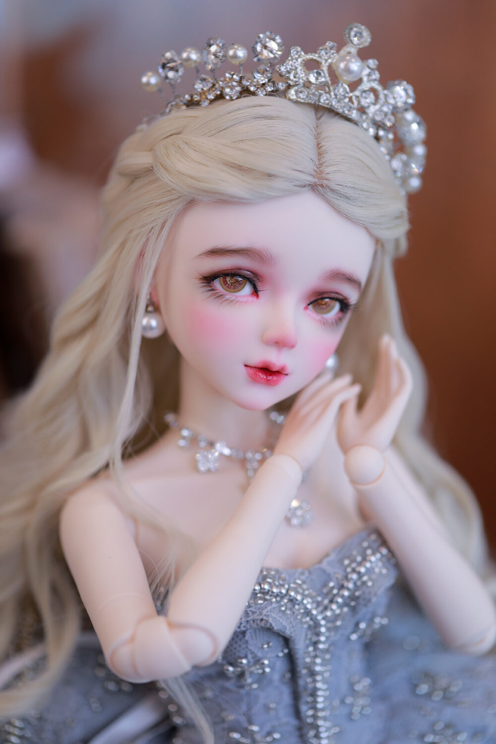 Doll Catherine :Hand-Painted 1/3 22.8 Inches, Exquisite Makeup - Image 5