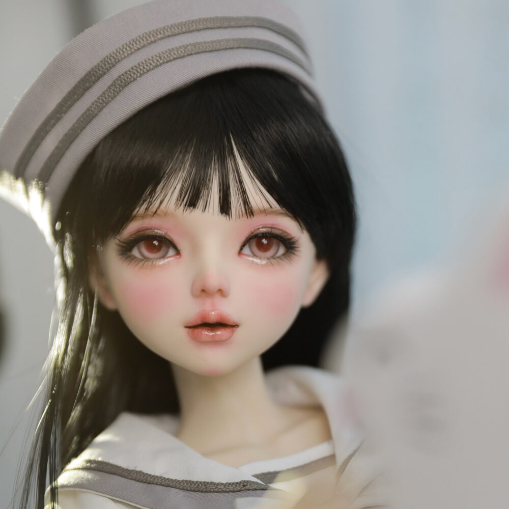 BJD Doll 1/3 Hand-Painted Doll, Sailor Uniform Girl - Image 6