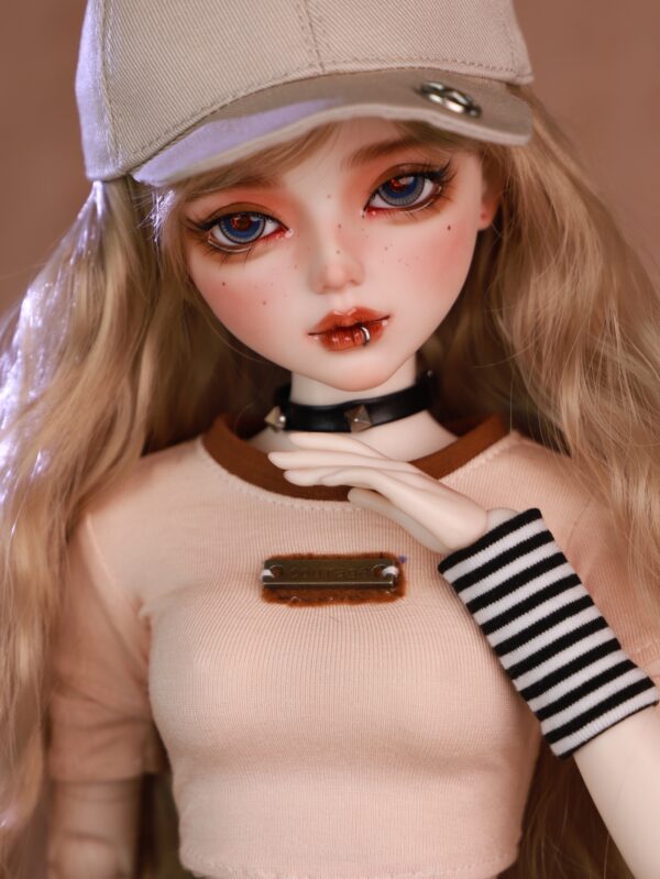 BJD Doll Ku: Hand-Painted 1/3 22.8 Inches, Exquisite Makeup